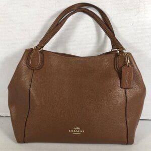 COACH - Pebble Leather Brown